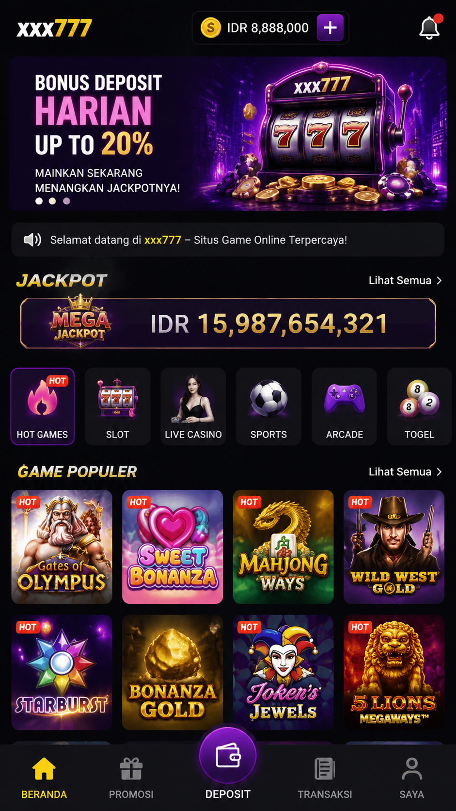Screenshot 1 xxx777